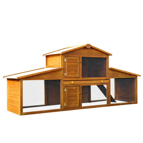 Tier rabbit hutch wooden - tier,