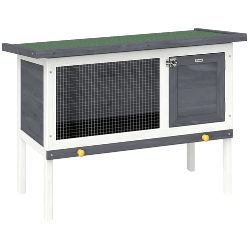Rabbit hutch guinea - rabbit, pig