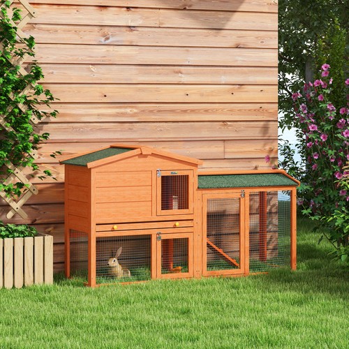 Rabbit hutch outdoor tier - outdoor,, 2