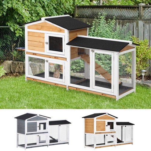 Tier wooden rabbit - 2-tier,