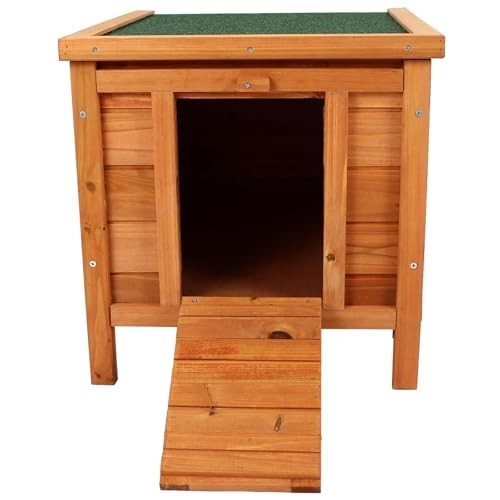 Wooden pet hide - wooden, shelter
