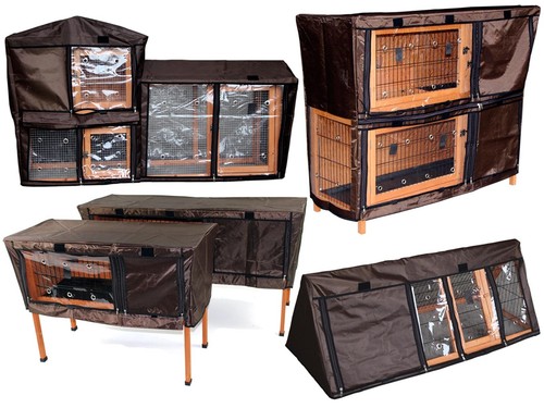 Waterproof rabbit hutch cover - rabbit,