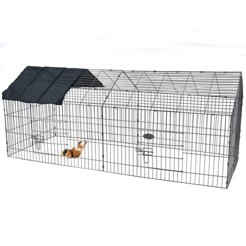 Metal run chicken rabbit - run,