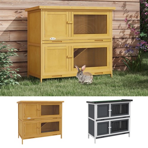 Tier wooden rabbit - 2-tier,
