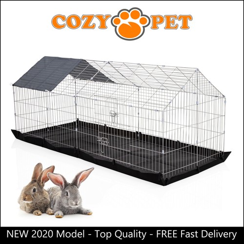 Cozy pet rabbit run - run, with