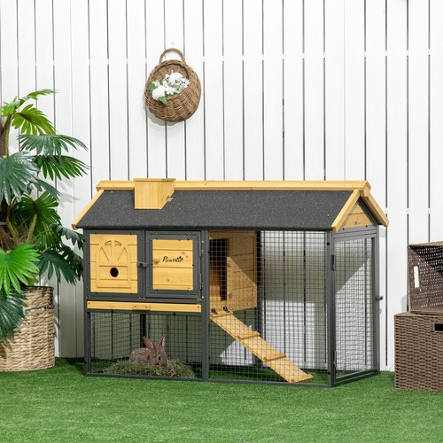Rabbit hutch tiers outdoor - rabbit, hutch,