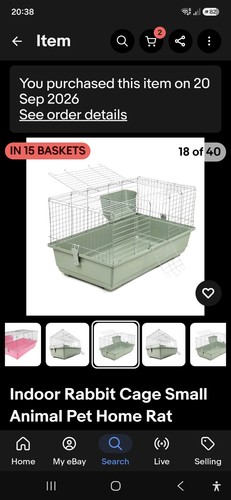 Indoor rabbit cage - rabbit,