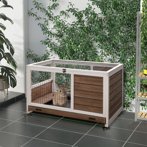 Wooden guinea pig hutch - guinea,