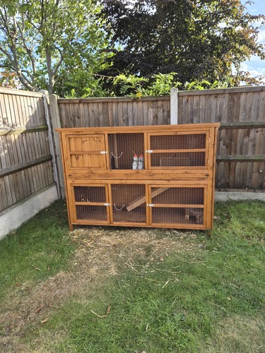 6ft double storey rabbit - 6ft,