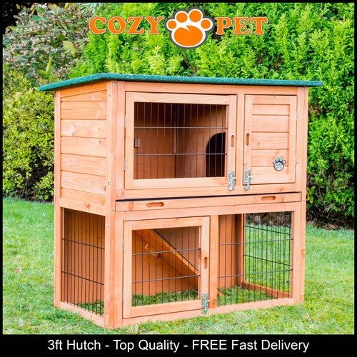 Rabbit hutch 3ft cozy - rabbit,