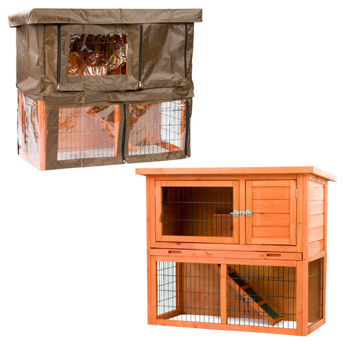 Monza rabbit hutch outdoor - rabbit,